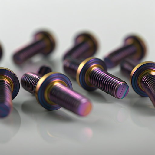 Anodize kemik vidaları